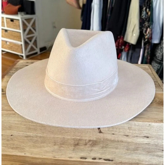 Lack Of Color Cream Wide-Brim Hat - Picture 2 of 12